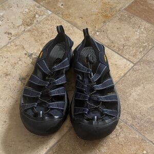 Keen Black and Blue Outdoor Waterproof Sandals